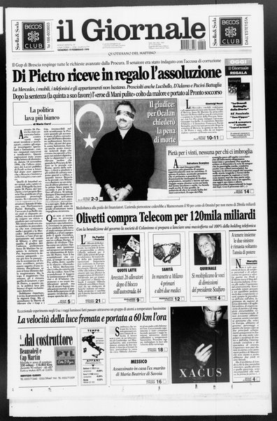 Il giornale : quotidiano del mattino